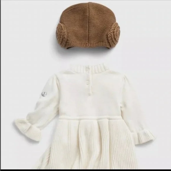 NWT babyGap Star Wars Princess Leia Sweater Dress Set - Picture 4 of 5